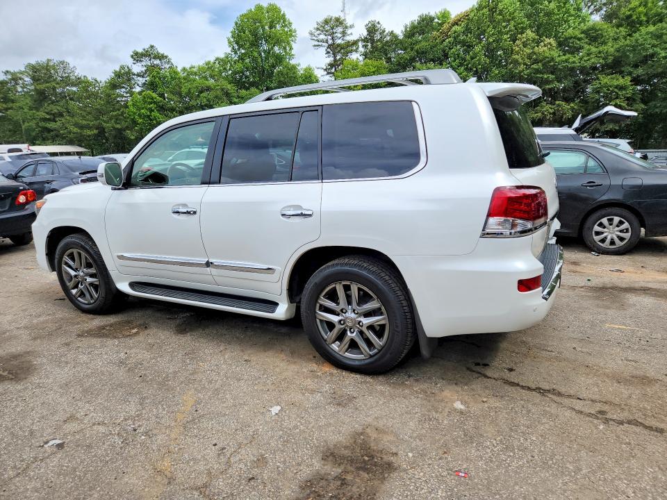2013 Lexus Lx 570 VIN JTJHY7AX0D4101776 COPART salvage auction — REAR END, Ga - Cert Of Title-Salvage, sold $20,100 on 2026-07-24 (photo 2)