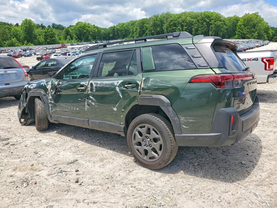 2026 Subaru Outback VIN JF2BUPAD9TY455461 COPART salvage auction — ROLLOVER, Ma - Cert Of Title-Salvage, sold $6,900 on 2026-07-22 (photo 2)