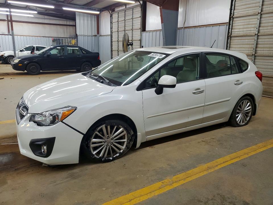 2012 Subaru Impreza VIN JF1GPAK6XCH225765 COPART salvage auction — FRONT END, Nc - Salvage Certificate Of Title, sold $175 on 2026-07-29 (photo 1)