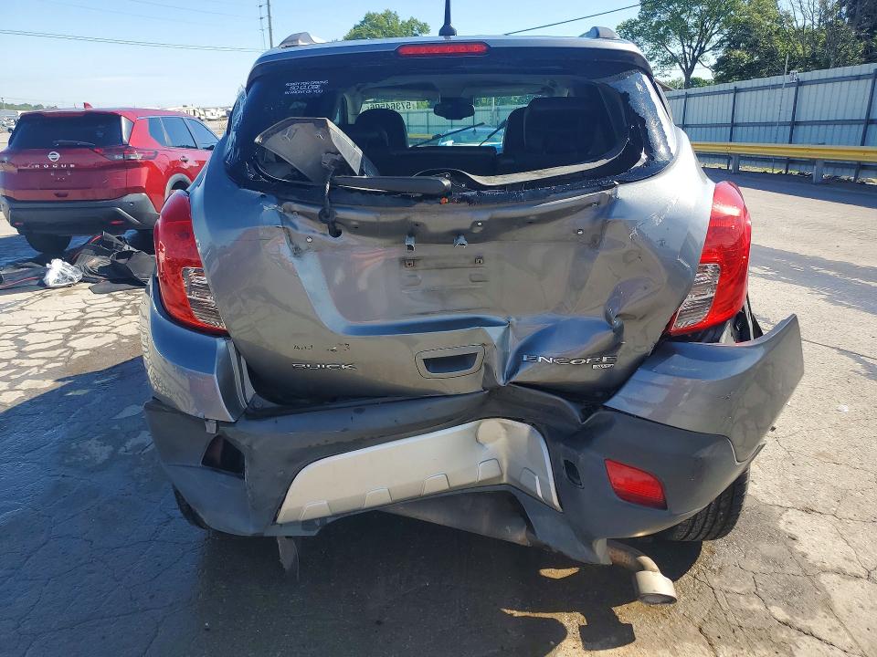 2014 Buick Encore VIN KL4CJFSB6EB677958 COPART salvage auction — REAR END, Tn - Salvage Certificate, sold $550 on 2026-07-20 (photo 6)