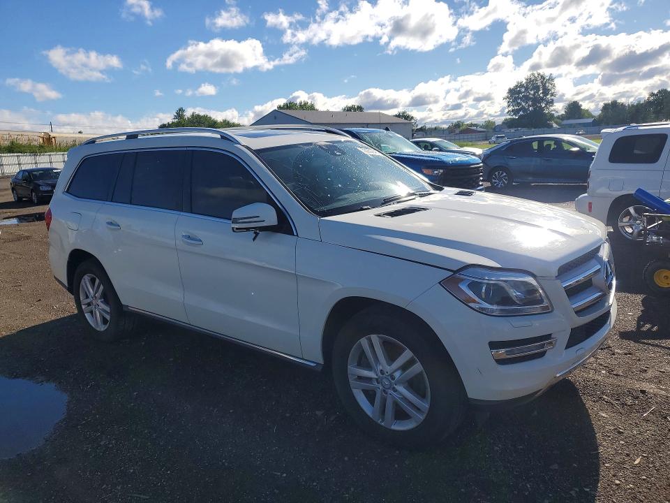 2013 Mercedes-benz Gl-klasse VIN 4JGDF7CE7DA134726 COPART salvage auction — HAIL, Oh - Cert Of Title-Salvage, sold $2,450 on 2026-07-02 (photo 4)