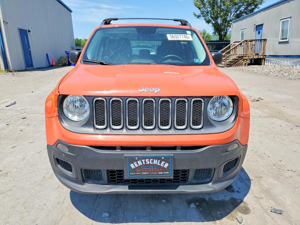 2015 Jeep Renegade VIN ZACCJBAHXFPC02910 COPART salvage auction — SIDE, Pa - Certificate Of Salvage, sold $2,200 on 2026-07-15 (photo 5)