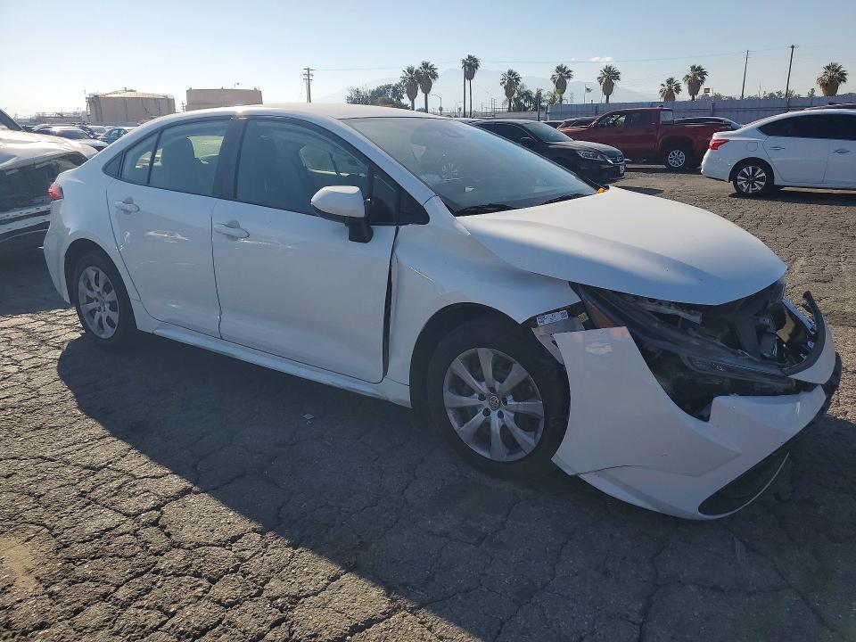 2022 Toyota VIN JTDEPMAE5N3030068 COPART salvage auction — FRONT END, CA - SALVAGE CERTIFICATE, sold $150 on 2026-07-30 (photo 4)