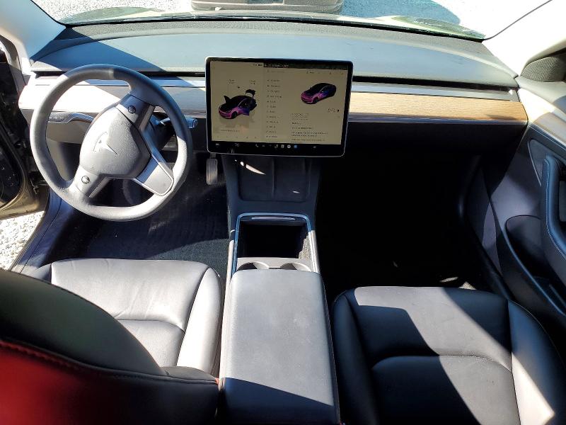 2022 Tesla Model 3 VIN 5YJ3E1EB6NF272897 COPART salvage auction — SIDE, Nc - Salvage Certificate Of Title, sold $5,700 on 2026-07-23 (photo 8)