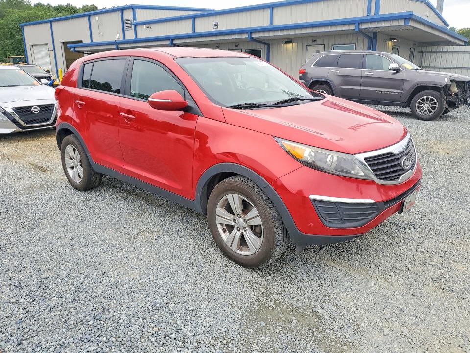 2012 Kia Sportage VIN KNDPB3A28C7237115 COPART salvage auction — VANDALISM, Nc - Salvage Certificate Of Title, sold $500 on 2026-07-23 (photo 4)