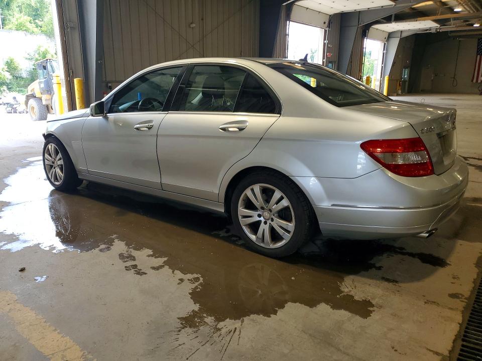 2011 Mercedes-benz C class VIN WDDGF8BB4BR136355 COPART salvage auction — FRONT END, PA - CERTIFICATE OF SALVAGE, sold $600 on 2026-07-15 (photo 2)