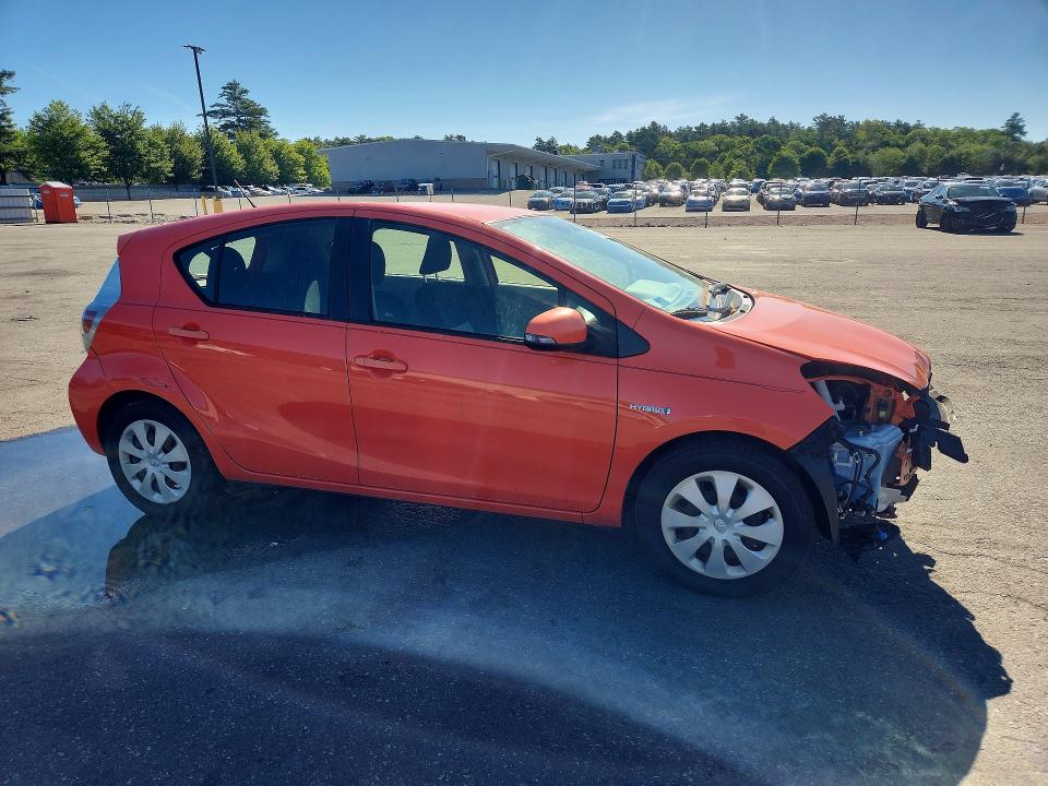 2012 Toyota VIN JTDKDTB31C1002697 COPART salvage auction — FRONT END, Wv - Salvage Certificate, sold $800 on 2026-07-02 (photo 4)