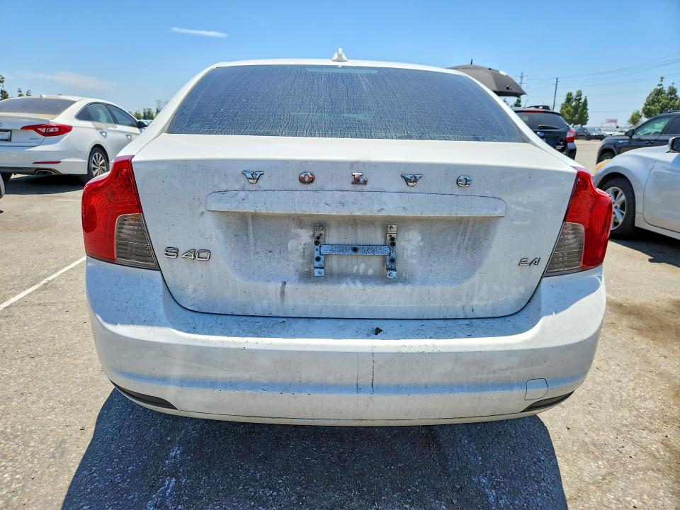 2010 Volvo S40 VIN YV1390MS2A2487653 COPART salvage auction — MECHANICAL, Ca - Salvage Certificate, sold $425 on 2026-07-14 (photo 6)
