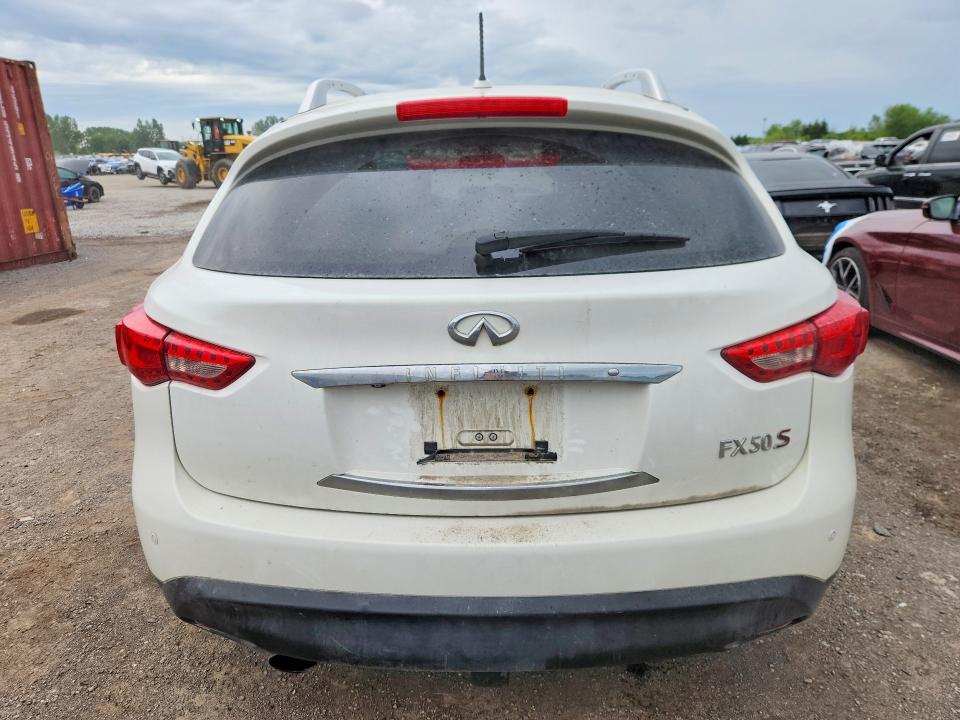 2012 Infiniti VIN JN8BS1MW9CM180295 COPART salvage auction — MINOR DENT/SCRATCHES, On - Permit No Brand - Unfit, sold $200 on 2026-07-29 (photo 6)