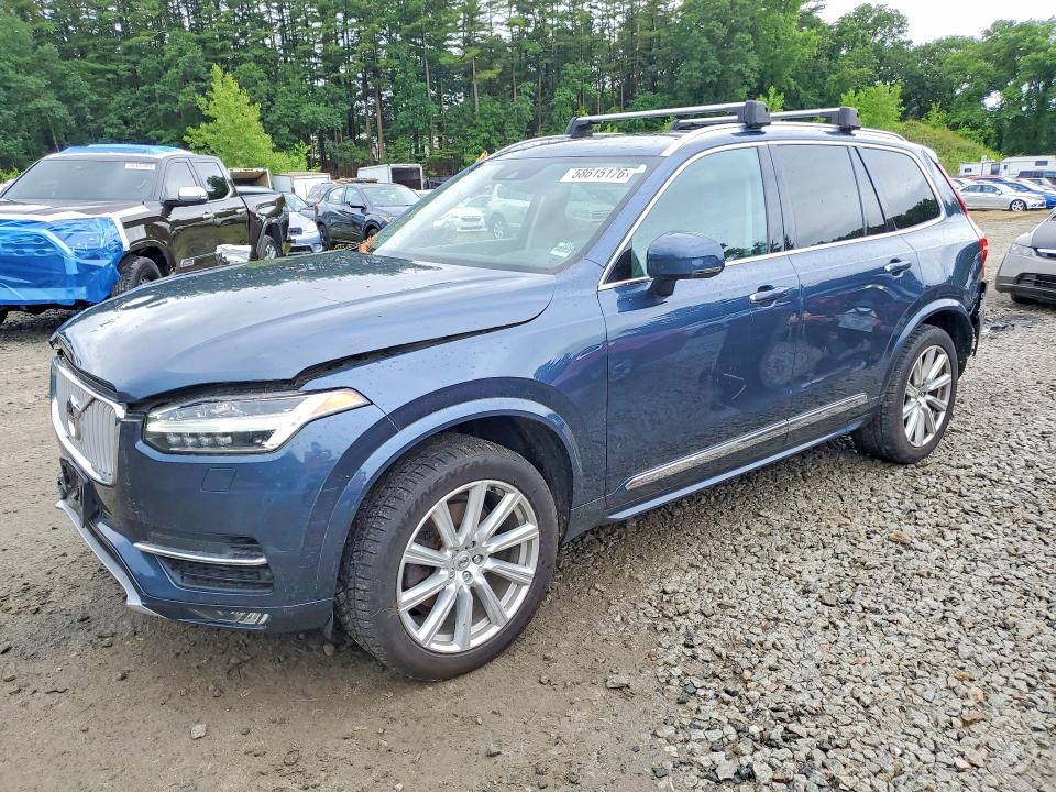 2018 Volvo VIN YV4A22PL1J1201070 COPART salvage auction — REAR END, Ma - Cert Of Title-Salvage, sold $6,900 on 2026-07-06 (photo 1)