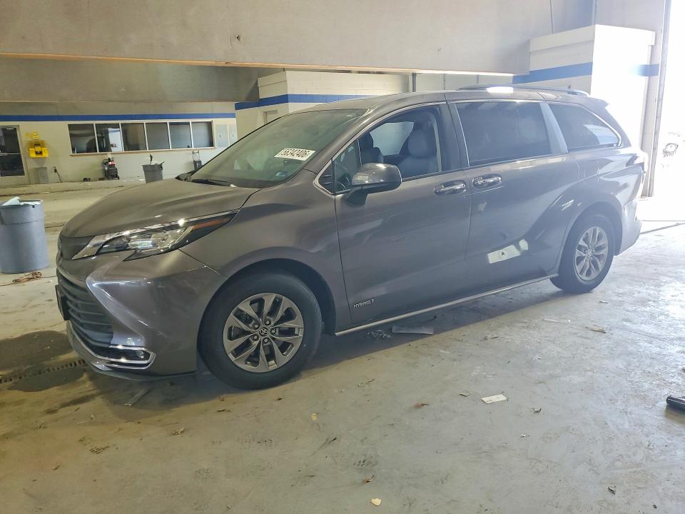 2021 Toyota VIN 5TDJSKFCXMS007892 COPART salvage auction — SIDE, Va - Cert Of Title - Salvage, sold $13,400 on 2026-07-02 (photo 1)