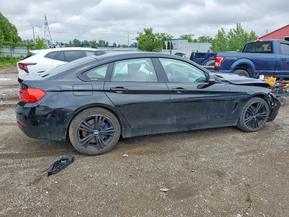 2016 BMW 4 series VIN WBA4C9C57GG141537 COPART salvage auction — FRONT END, On - Permit Salvage, sold $2,750 on 2026-07-14 (photo 3)