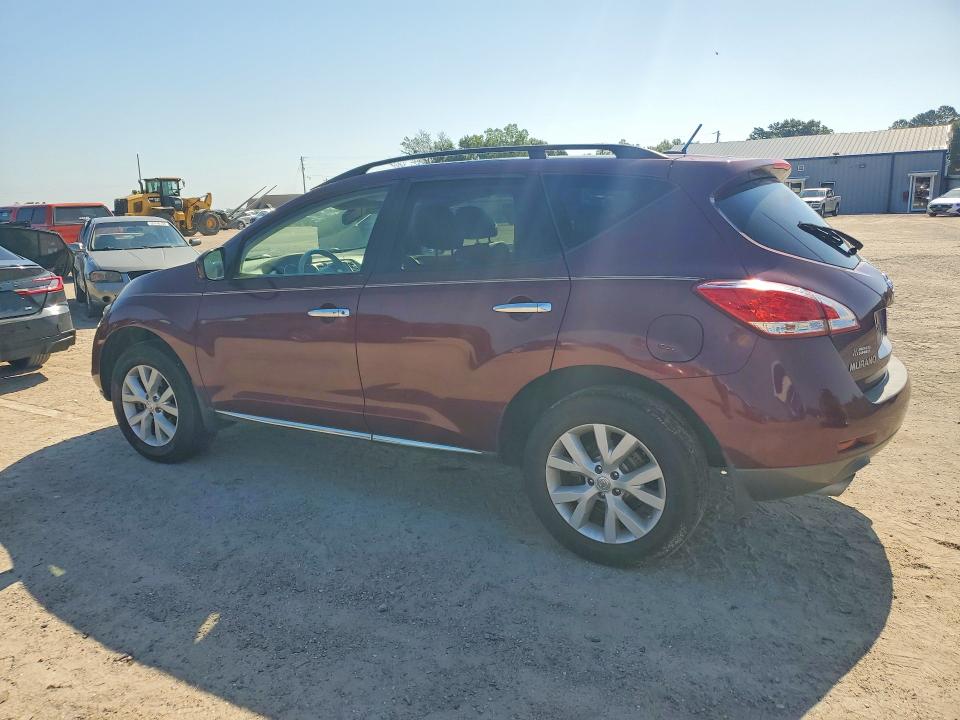 2012 Nissan Murano VIN JN8AZ1MU5CW112926 COPART salvage auction — NORMAL WEAR, Al - Certificate Of Title, sold $200 on 2026-07-30 (photo 2)