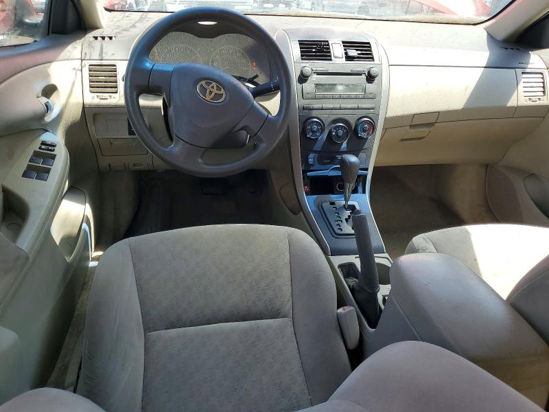 2009 Toyota Corolla VIN JTDBL40E19J033521 COPART salvage auction — STRIPPED, Mt - Certificate Of Title, sold $600 on 2026-07-24 (photo 8)