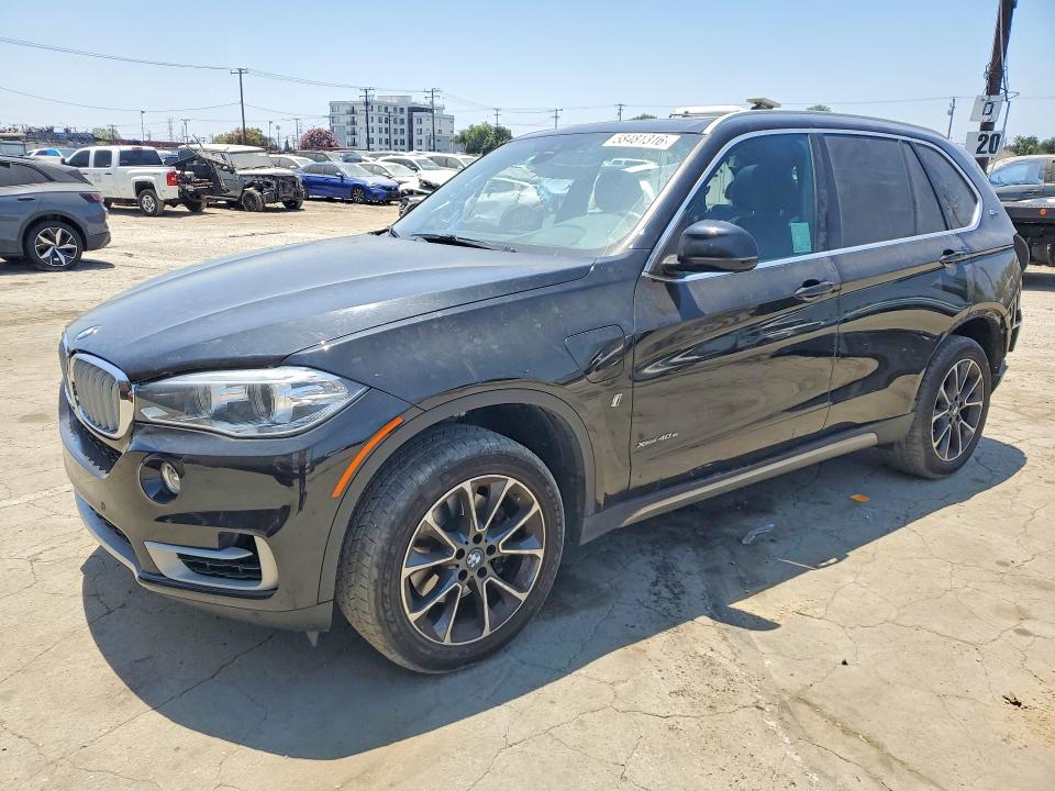 2018 BMW X5 VIN 5UXKT0C54J0W03024 COPART salvage auction — SIDE, Ca - Salvage Certificate, sold $5,200 on 2026-07-27 (photo 1)