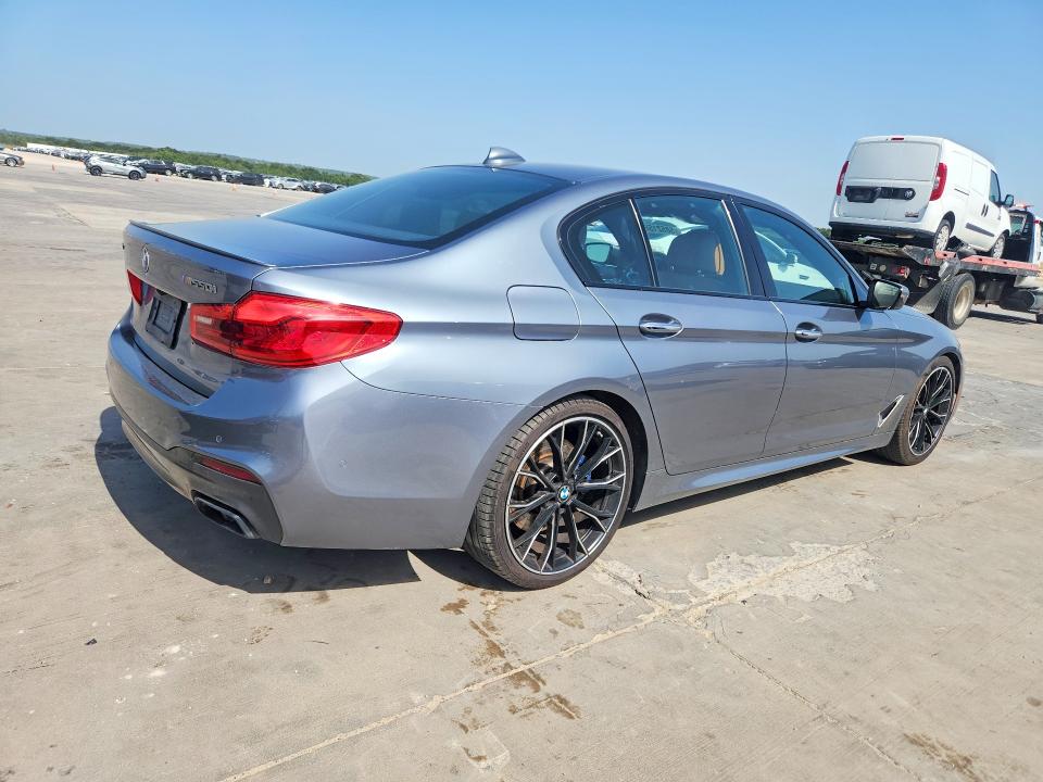 2018 BMW M5 VIN WBAJB9C5XJB035786 COPART salvage auction — NORMAL WEAR, Tx - Certificate Of Title, sold $12,800 on 2026-07-27 (photo 3)