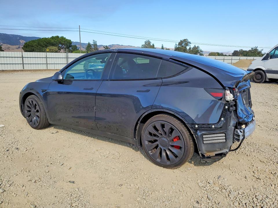 2024 Tesla Model y VIN 7SAYGDEF1RF079621 COPART salvage auction — REAR END, Ca - Salvage Certificate, sold $12,800 on 2026-07-21 (photo 2)