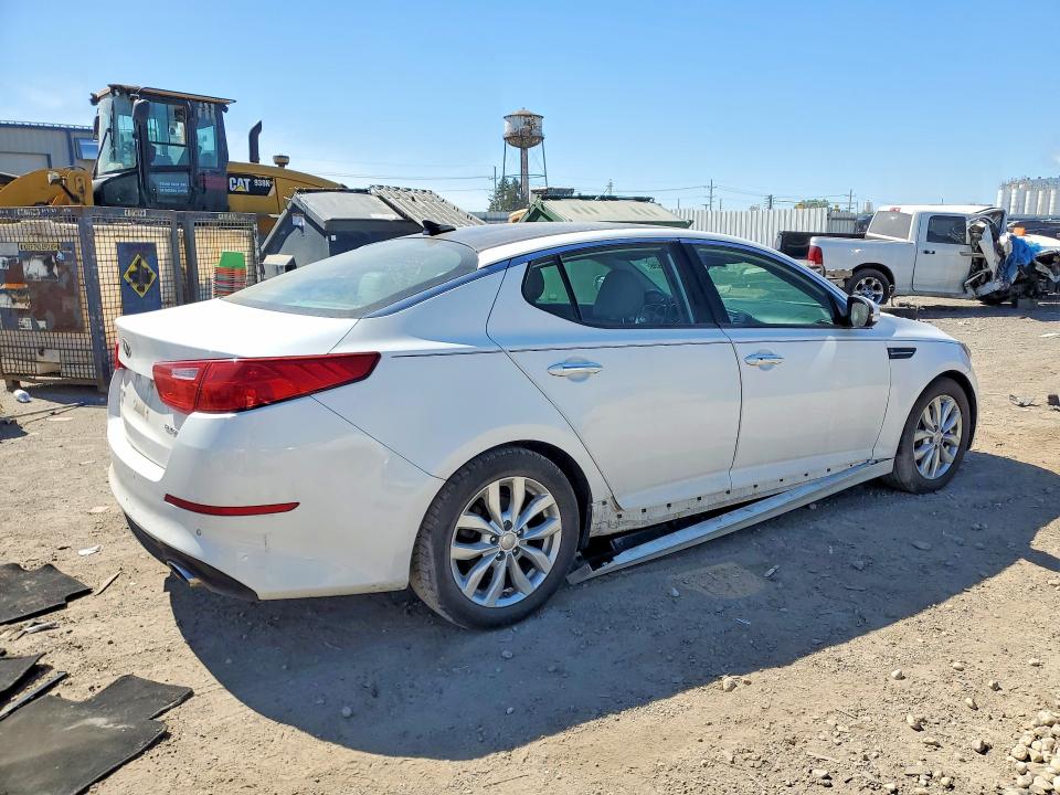 2015 Kia Optima VIN 5XXGN4A70FG428029 COPART salvage auction — SIDE, Il - Salvage Certificate, sold $875 on 2026-07-15 (photo 3)