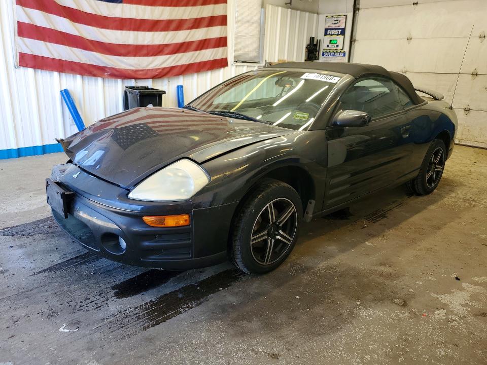 2003 Mitsubishi ECLIPSE VIN 4A3AE45GX3E202545 COPART salvage auction — FRONT END, Me - Cert Of Title-Salvage Collisio, sold $250 on 2026-07-09 (photo 1)