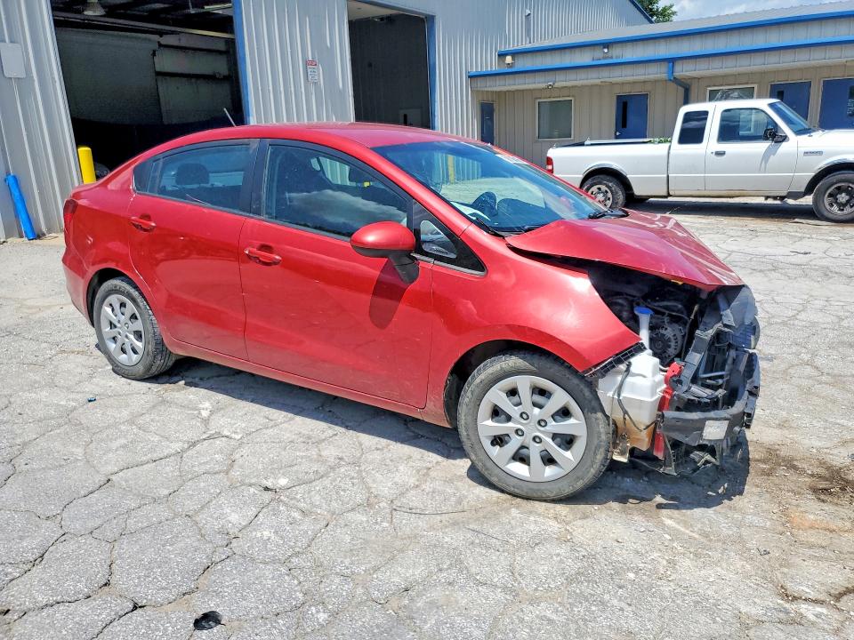 2017 Kia Rio VIN KNADM4A35H6062800 COPART salvage auction — FRONT END, Wv - Salvage Certificate, sold $275 on 2026-07-09 (photo 4)
