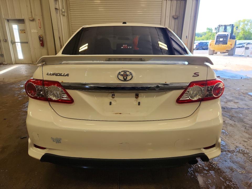2012 Toyota Corolla VIN 5YFBU4EE1CP021068 COPART salvage auction — FRONT END, Wi - Certificate Of Title, sold $2,950 on 2026-07-13 (photo 6)