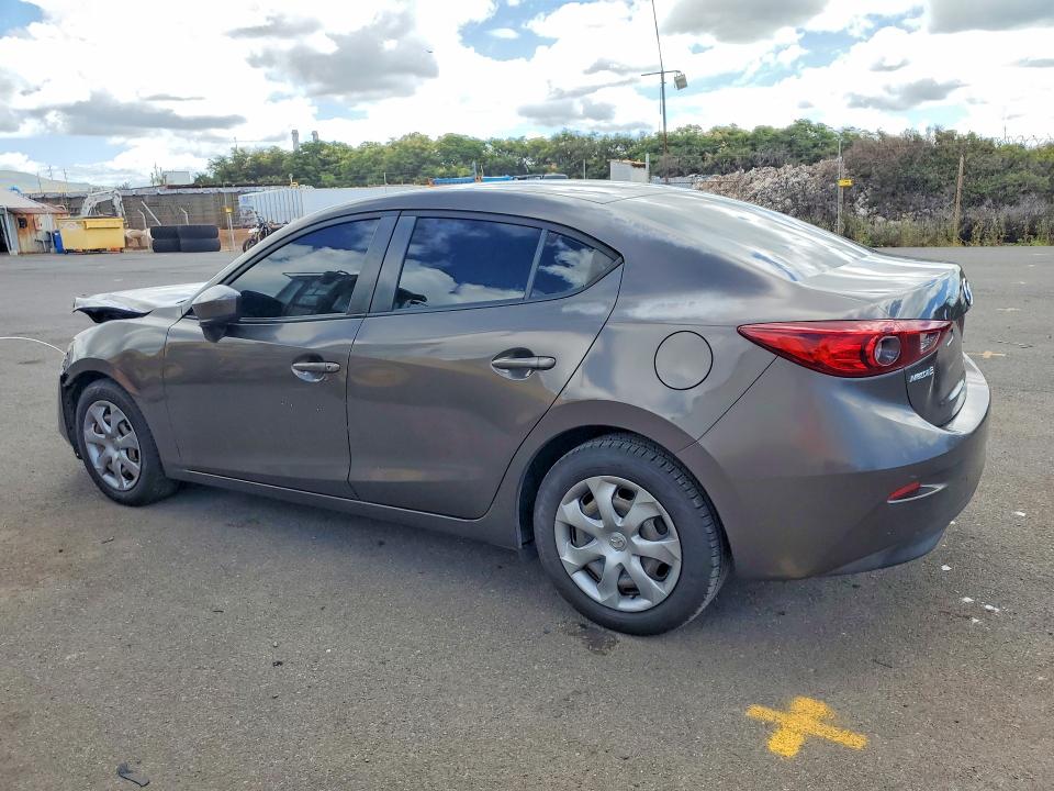2017 Mazda 3 VIN JM1BN1U70H1120054 COPART salvage auction — FRONT END, HI - BILL OF SALE - PARTS ONLY, sold $775 on 2026-07-27 (photo 2)