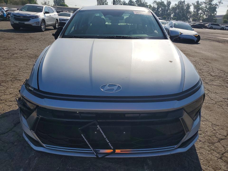2024 Hyundai Sonata VIN KMHL64JA2RA374588 COPART salvage auction — FRONT END, Ca - Salvage Certificate, sold $5,800 on 2026-07-02 (photo 5)