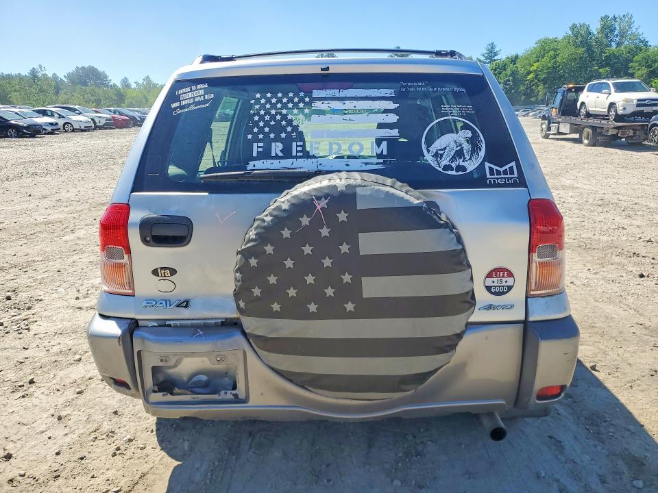 2002 Toyota Rav4 VIN JTEHH20V126064367 COPART salvage auction — REAR END, Ma - Cert Of Title-Reconstrctd Coll, sold $450 on 2026-07-02 (photo 6)