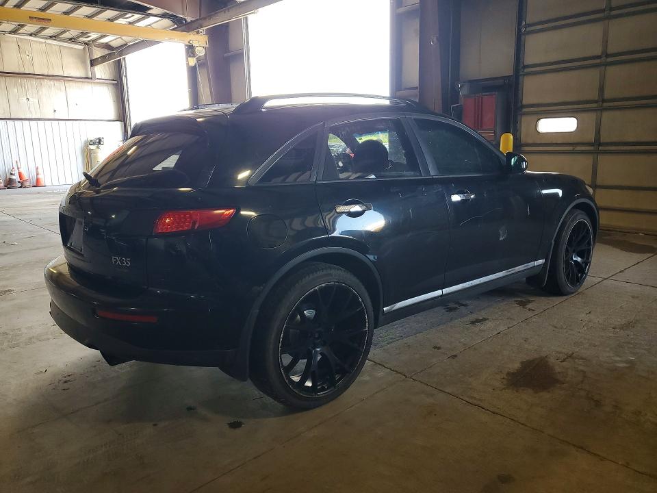 2006 Infiniti Fx VIN JNRAS08W76X209758 COPART salvage auction — MINOR DENT/SCRATCHES, IA - CERT OF TITLE-SALVAGE TITLE, sold $450 on 2026-07-29 (photo 3)