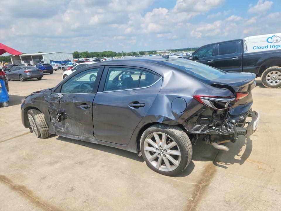 2017 Mazda 3 VIN JM1BN1W30H1100879 COPART salvage auction — REAR END, Tx - Salvage Vehicle Title, sold $1,300 on 2026-08-03 (photo 2)