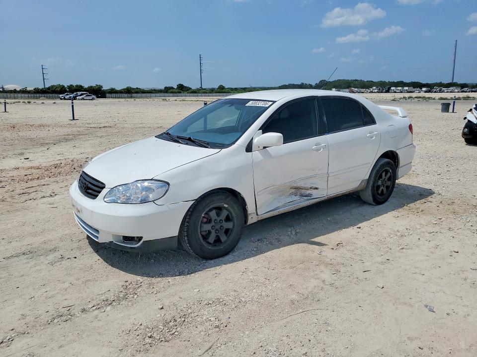 2004 Toyota Corolla VIN 1NXBR32E24Z215995 COPART salvage auction — SIDE, Tx - Salvage Vehicle Title, sold $1,350 on 2026-07-02 (photo 1)