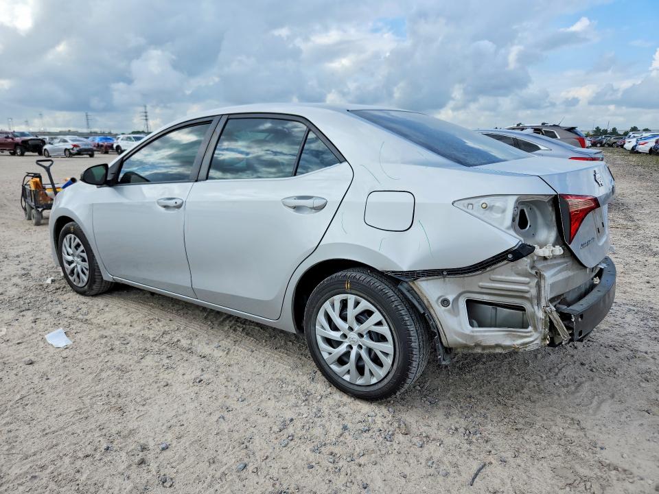 2017 Toyota VIN 5YFBURHE9HP599788 COPART salvage auction — REAR END, Tx - Salvage Vehicle Title, sold $3,750 on 2026-07-17 (photo 2)