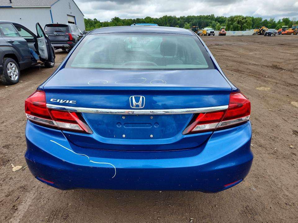 2014 Honda VIN 19XFB2F51EE216845 COPART salvage auction — SIDE, Oh - Cert Of Title-Salvage, sold $675 on 2026-07-02 (photo 6)