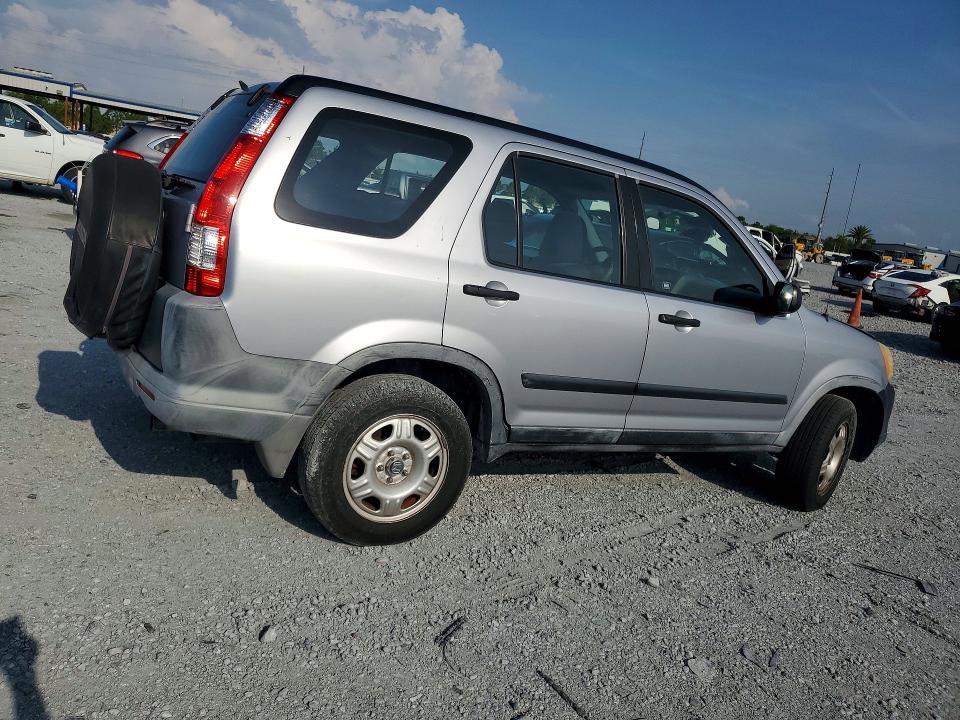 2005 Honda Cr-v VIN JHLRD68555C018677 COPART salvage auction — Burn Engine, Fl - Certificate Of Destruction, sold $1,050 on 2026-07-10 (photo 3)