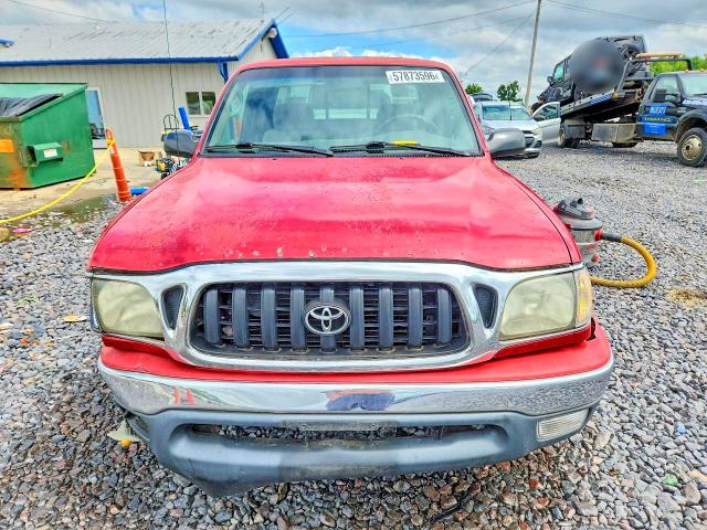 2004 Toyota Tacoma VIN 5TEVL52N14Z412548 COPART salvage auction — FRONT END, Il - Salvage Certificate, sold $2,800 on 2026-07-27 (photo 5)