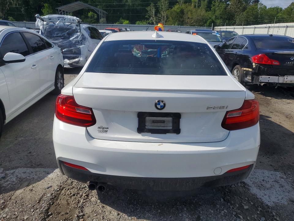 2015 BMW 2er VIN WBA1F5C53FV257492 COPART salvage auction — WATER/FLOOD, Ga - Cert Of Title-Flood Salvage, sold $1,550 on 2026-07-09 (photo 6)