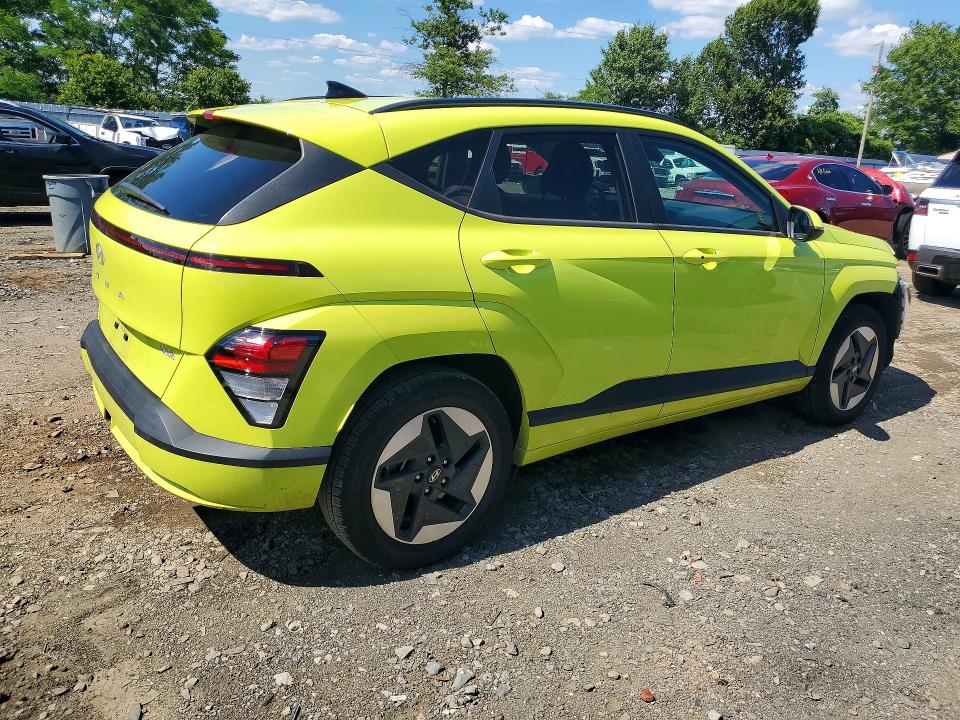 2024 Hyundai Kona VIN KM8HC3A63RU005824 COPART salvage auction — FRONT END, Nj - Cert Of Title-Salvage, sold $7,100 on 2026-07-22 (photo 3)