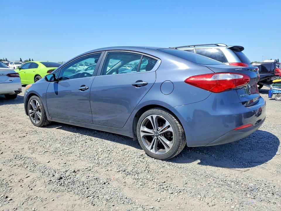 2015 Kia Forte VIN KNAFZ4A84F5282583 COPART salvage auction — SIDE, Ca - Salvage Certificate, sold $1,700 on 2026-07-07 (photo 2)