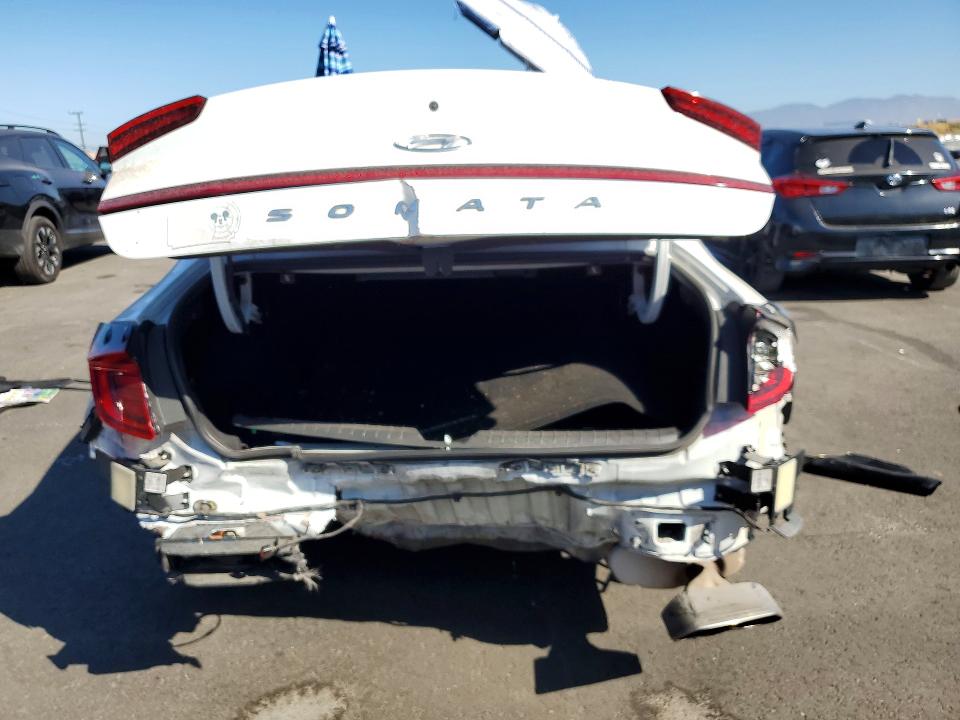 2020 Hyundai VIN 5NPEF4JA8LH038540 COPART salvage auction — REAR END, Ca - Salvage Certificate, sold $3,850 on 2026-07-15 (photo 6)