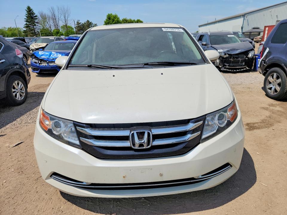 2016 Honda Odyssey VIN 5FNRL5H64GB509640 COPART salvage auction — SIDE, On - Permit Salvage, sold $3,800 on 2026-07-02 (photo 5)
