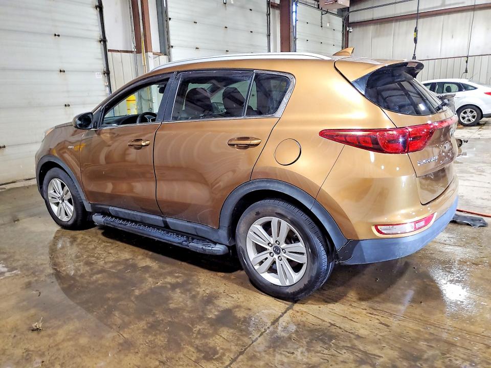 2017 Kia Sportage VIN KNDPMCAC0H7184601 COPART salvage auction — FRONT END, Nj - Cert Of Title-Salvage, sold $2,850 on 2026-07-17 (photo 2)