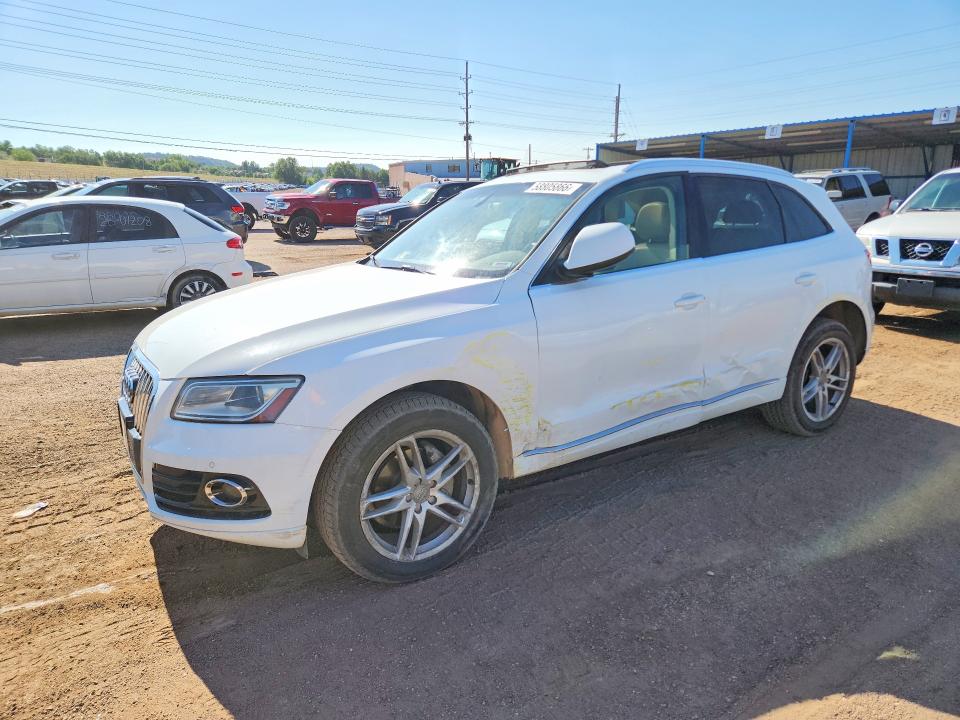 2014 Audi Q5 VIN WA1LFBFP8EA055562 COPART salvage auction — SIDE, Co - Salvage Title, sold $1,500 on 2026-07-27 (photo 1)