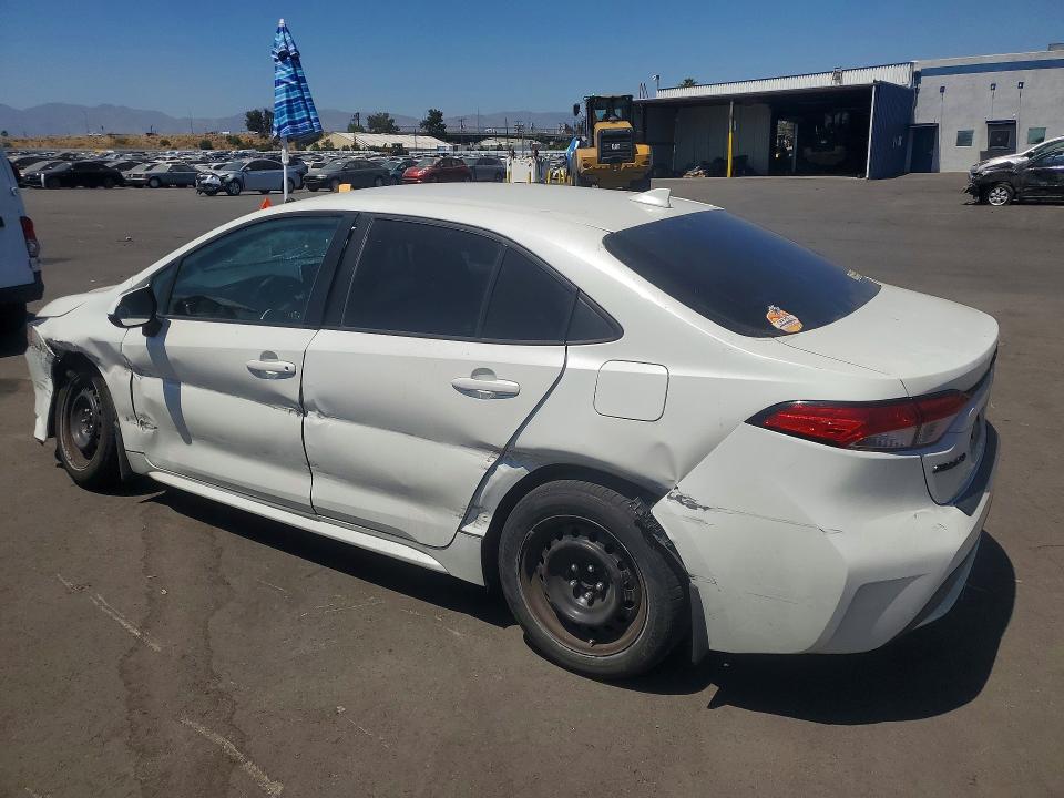 2021 Toyota Corolla VIN 5YFEPMAE9MP165897 COPART salvage auction — SIDE, CA - SALVAGE CERTIFICATE, sold $4,450 on 2026-07-15 (photo 2)