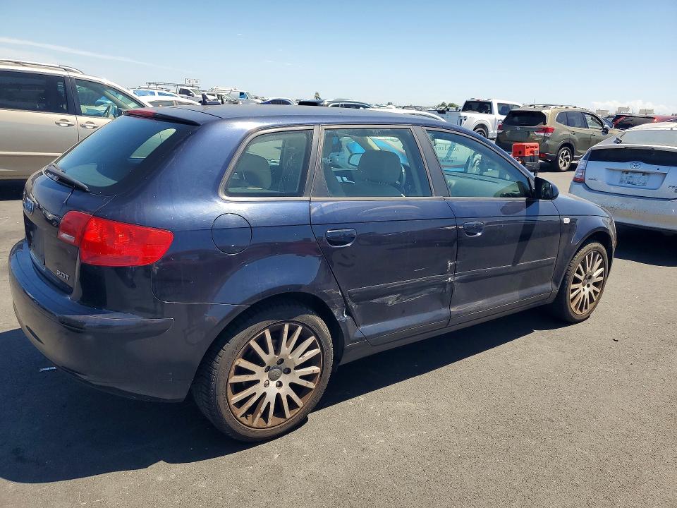 2008 Audi A3 VIN WAUNF78P18A105406 COPART salvage auction — SIDE, Ca - Salvage Certificate, sold $1,100 on 2026-07-08 (photo 3)