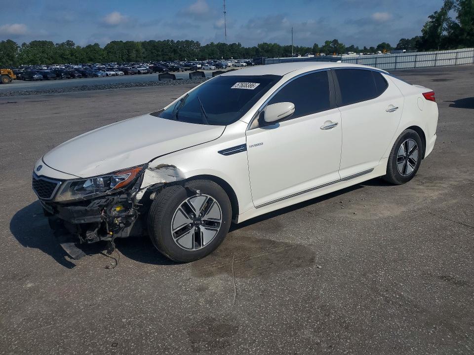 2013 Kia VIN KNAGM4AD2D5052621 COPART salvage auction — FRONT END, Nc - Salvage Certificate Of Title, sold $525 on 2026-07-14 (photo 1)