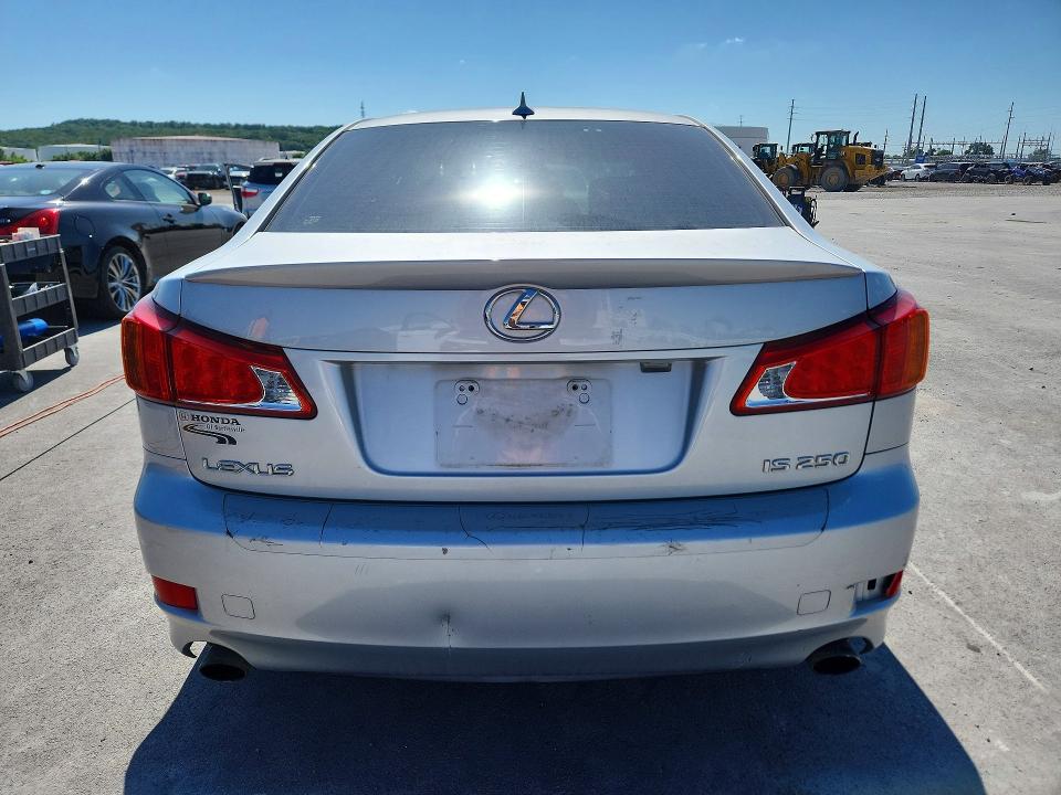 2010 Lexus Is 250 VIN JTHBF5C21A2097361 COPART salvage auction — FRONT END, Ok - Certificate Of Title, sold $900 on 2026-07-10 (photo 6)