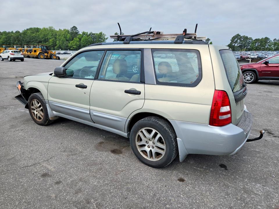 2005 Subaru Forester VIN JF1SG67625H708041 COPART salvage auction — FRONT END, Nc - Salvage Certificate Of Title, sold $250 on 2026-07-28 (photo 2)
