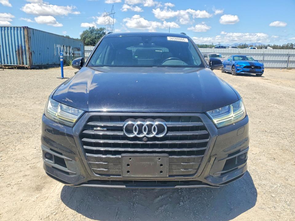 2018 Audi Q7 VIN WA1VAAF70JD006317 COPART salvage auction — SIDE, Ca - Salvage Certificate, sold $7,900 on 2026-07-10 (photo 5)