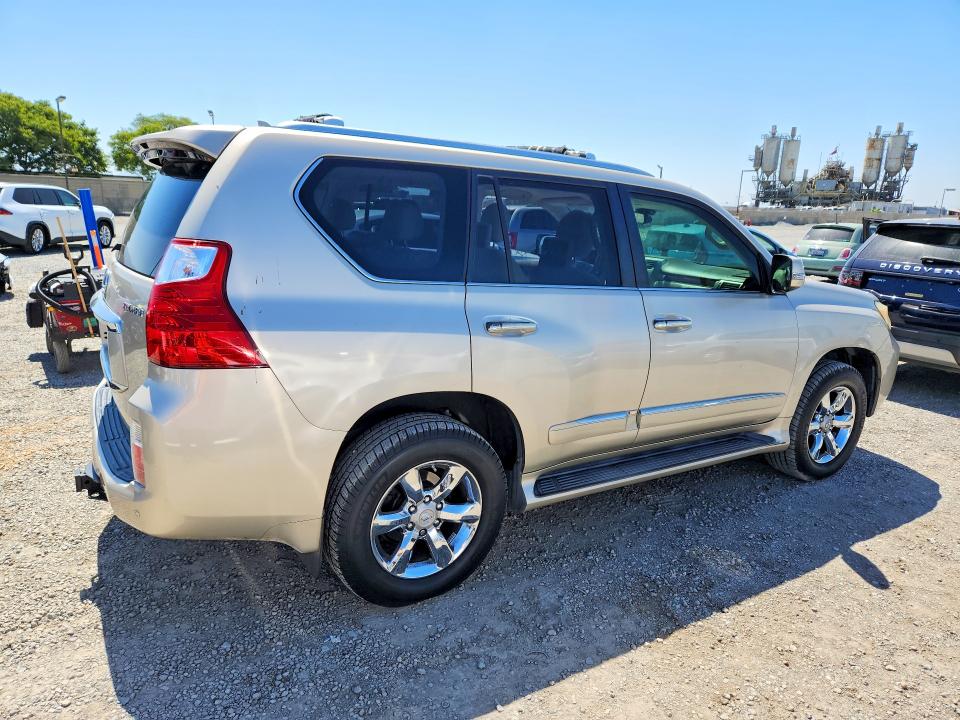 2010 Lexus Gx 460 VIN JTJJM7FX5A5015231 COPART salvage auction — MECHANICAL, CA - SALVAGE CERTIFICATE, sold $7,100 on 2026-07-24 (photo 3)