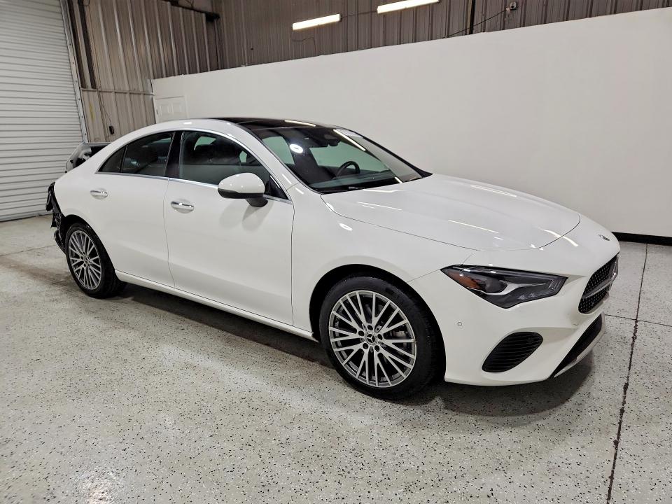 2025 Mercedes-benz Cla-class VIN W1K5J4GB6SN521978 COPART salvage auction — MECHANICAL, TX - CERTIFICATE OF TITLE, sold $15,800 on 2026-07-14 (photo 4)